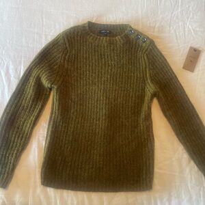 Soeur. Patrick sweater in green/bronze.